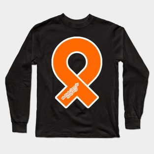 Multiple Sclerosis Awareness Ribbon Long Sleeve T-Shirt